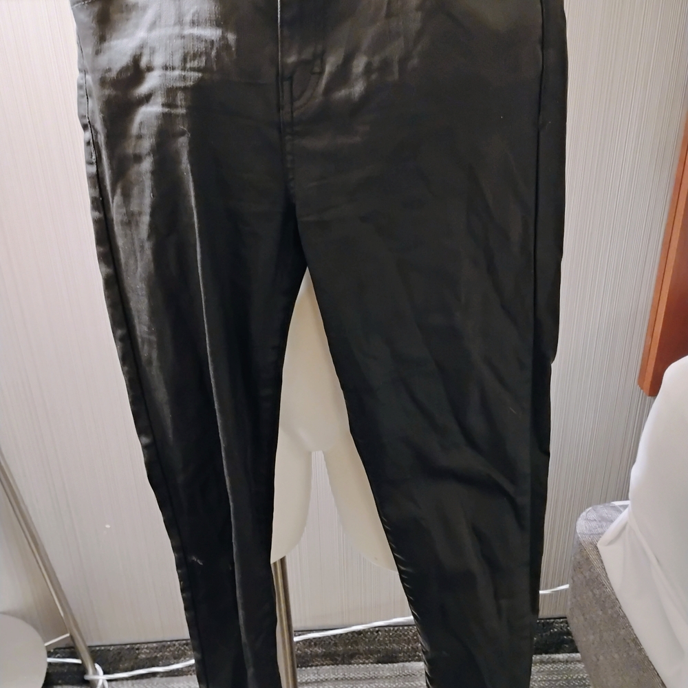 Topshop Black Chinos Classic Straight-Leg